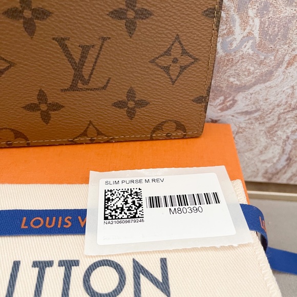 Louis Vuitton Monogram Slim Purse Wallet - Picture 6 of 11